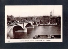 X3038 Reino Unido London Bridge Fishmonger Hall postal de colección