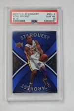 2008-09 Upper Deck Starquest Blue KOBE BRYANT #SQ5 Graded PSA 10 Gem Mint Pop 5