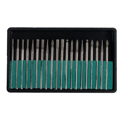 Diamond Point Bit Set 20 Pieces - 180 Grit - 11-503 678358961429 | eBay