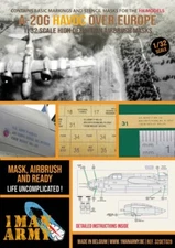 1/32 1ManArmy #DET028 A-20G Havoc Airbrush Masks