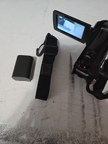 JVC Everio GZ-E-10VU 40X Optical Zoom HD Camcorder Black Battery/Memory/Ag - Picture 10 of 14