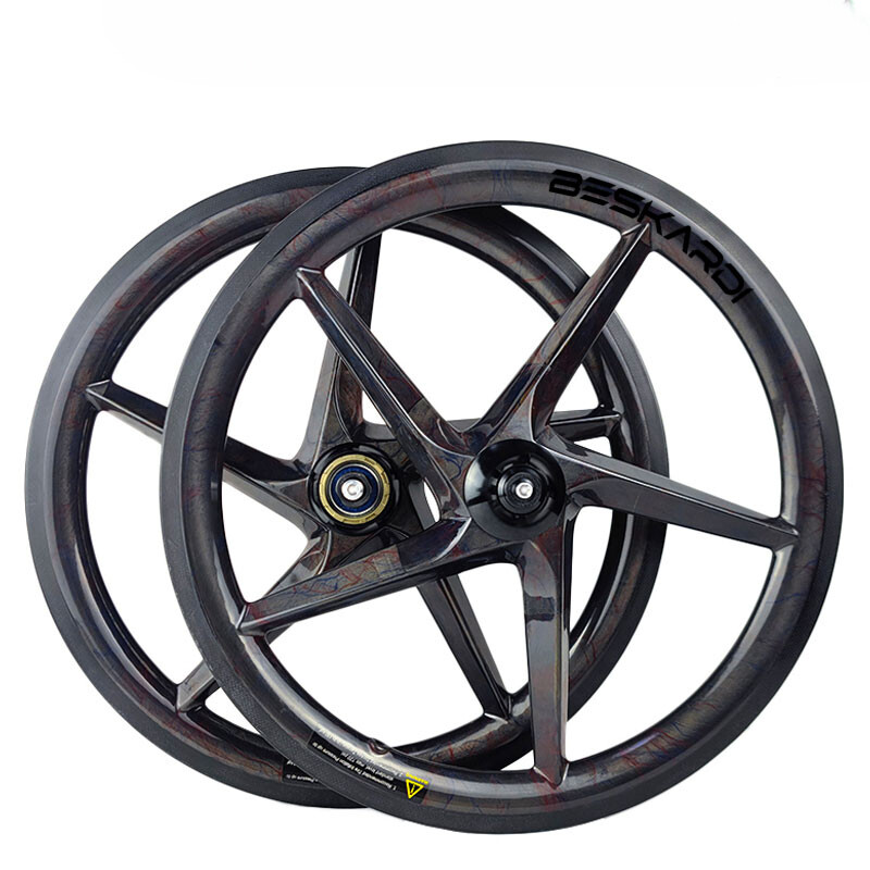 (New) 16 Inch 5 Spoke Carbon 349 Wheelset Folding Bicycle 74/112mm Rim Brake Wheels (461.34 USD) (New) 16 Inch 5 Spoke Carbon 349 Wheelset Folding Bicycle 74/112mm Rim Brake Wheels (461.34 USD)