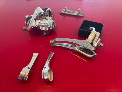 Rare! Campagnolo Chorus derailleur set 8s with friction shifters