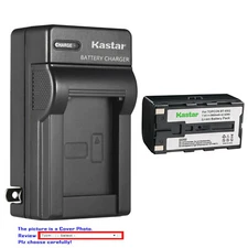 Kastar Battery AC Wall Charger for Topcon GPT-9000A ROBOTIC BT-65Q BT-66Q GMS-2