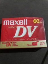 Maxwell Mini DV Digital Video Cassette 60 Mins DVM60SE New Old Stock