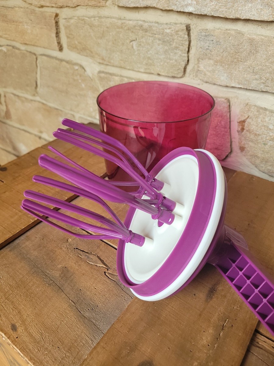 Batteur Manuel Tupperware Speedy Chef Rouge - Neuf En Carton