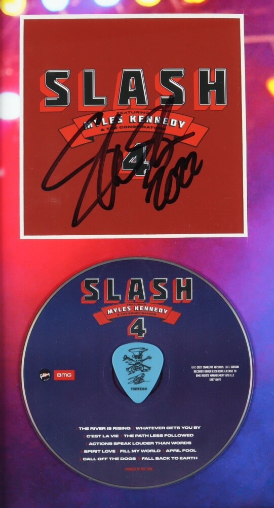 SLASH Signed CD Booklet Custom Framed JSA COA GUNS N ROSES | eBay