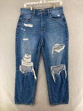 Altard State Womens Jeans 29 Mom Hi Rise Distressed Loose Comfort
