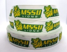 Missouri Southern State Univ 1" Grosgrain Ribbon YOUR CHOICE 5 or 10 Yards MSSU