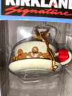 Vintage Reindeer in a Teacup Bubble Bath w Rubber Ducky Christmas Ornament 1997  — photo 2