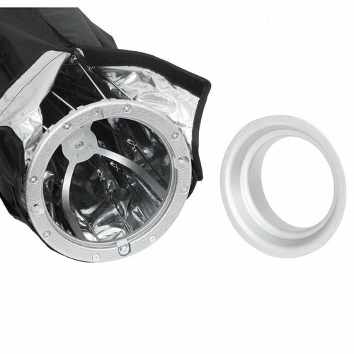 105cm 41" Taschenschirm Softbox & Wabengitter & Bowens Halterung für Blitz - Bild 7 von 10