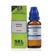 SBL Arsenicum Album Dilution 30 CH Pack of 30ml (pack of 2)