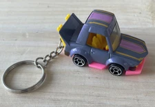 Hot Wheels Keychain New - Purple Manga Tuner - Custom KEY CHAIN