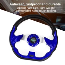 US Blue Golf Cart Steering Wheel 13 inch For Golf Cart EZGO/Club Car/Yamaha
