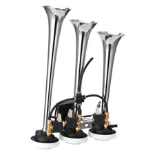 110db Three-Tube Horn Car Horn 12/24V Car Horn Speaker Auto Modification