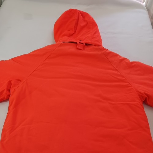 Gamehide Jacket Men’s Sz M Blaze Orange Insulated Hunting Coat Hood Pockets Warm - Picture 20 of 21