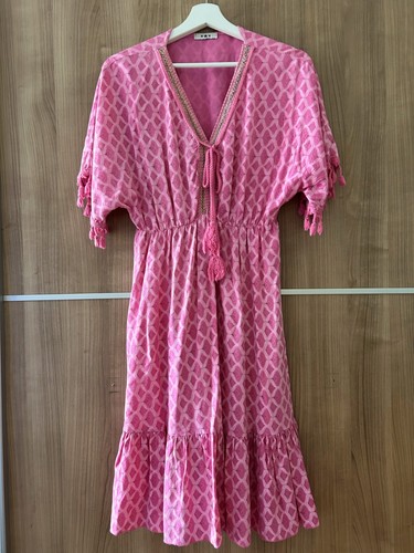 ++Italien++Kleid Strandkleid++Gr. 38-40++pink-rosa++sehr guter Zustand