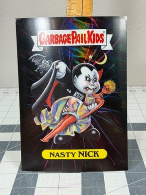 2026 Topps Garbage Pail Kids Get a Grip 5x7 NASTY NICK Artist Proof Foil AP