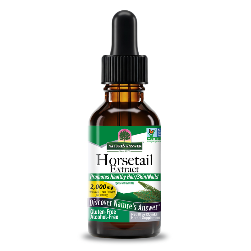 Nature's Answer Horsetail Extract 2000mg 30ml Promotes Healthy Hair/Skin/Nails - Image 3