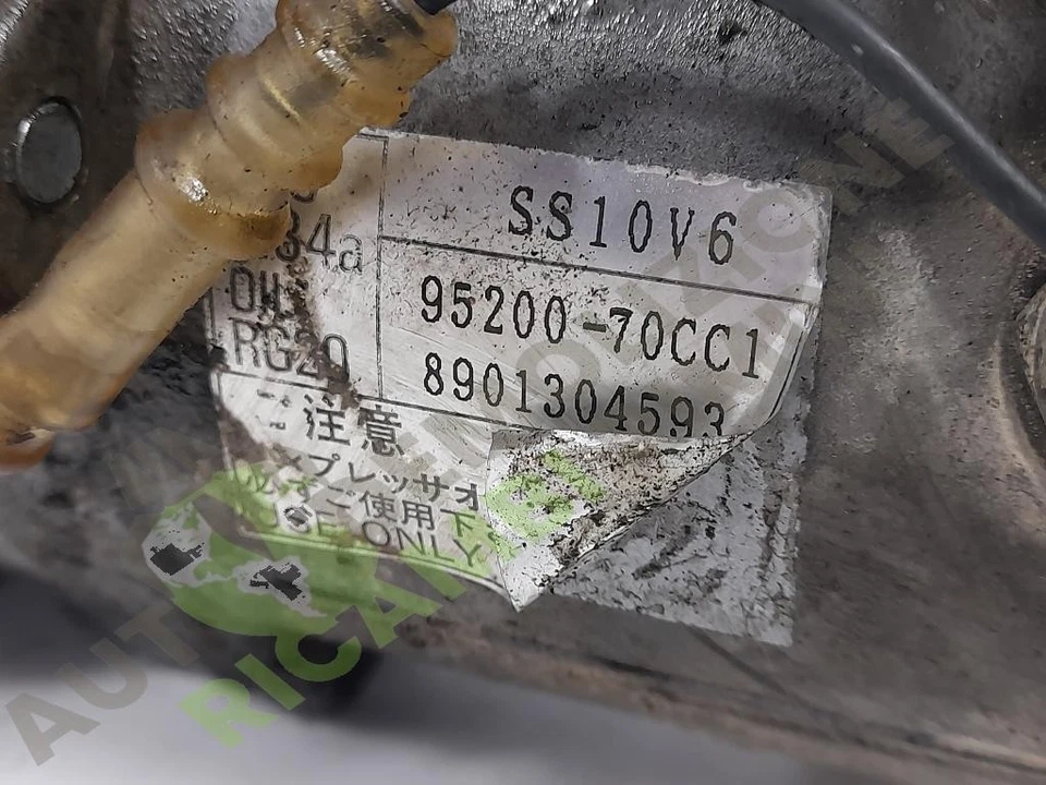 J20A COMPRESSORE A/C SUZUKI VITARA «I» (1989) 2.0, 16v. Fuoristrada, 3 p. (... - Immagine 3 di 4