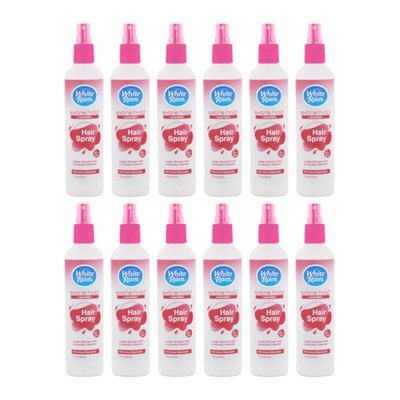 White Rain Extra Hold Scented Hair Spray w/ Active Botanicals 7 oz (Pack of 12)