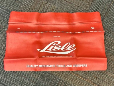 NEW Lisle Tools USA 24750 Red Heavy-Duty Nylon Fender Cover (NOS, Discontinued)