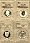 2014 Kennedy 50th Anniversary Silver - 4 COIN SET,  NGC
