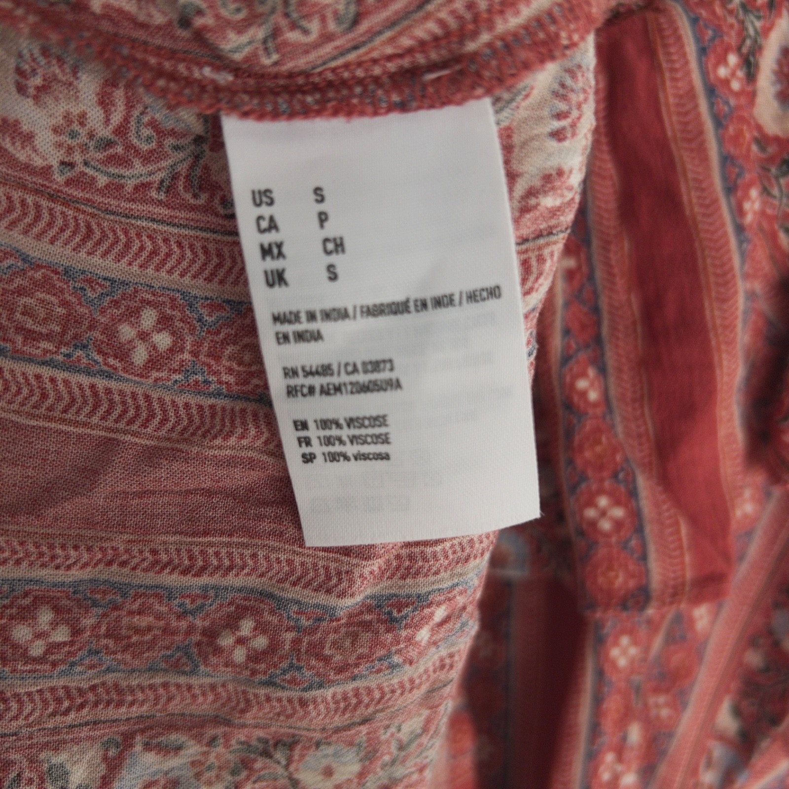 American Eagle Cottagecore Ruffle Button Front Of… - image 12