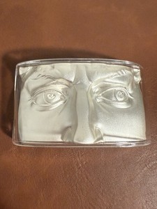 2 OUNCE 999 SILVER - 3D MASK / MICHELANGELO / EYES DAVID STATUE - SILVER BAR