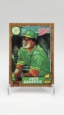 2025 Topps Shoebox Treasures Jose Canseco Shoebox Treasures Stamp Variation /99