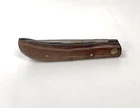 Traditional Curved Wood Handle Pocket Knife