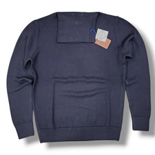 Maglia UOMO dolcevita 100% lana merino finezza 7 LANEROSSI  Blu 46 - 52 - 54