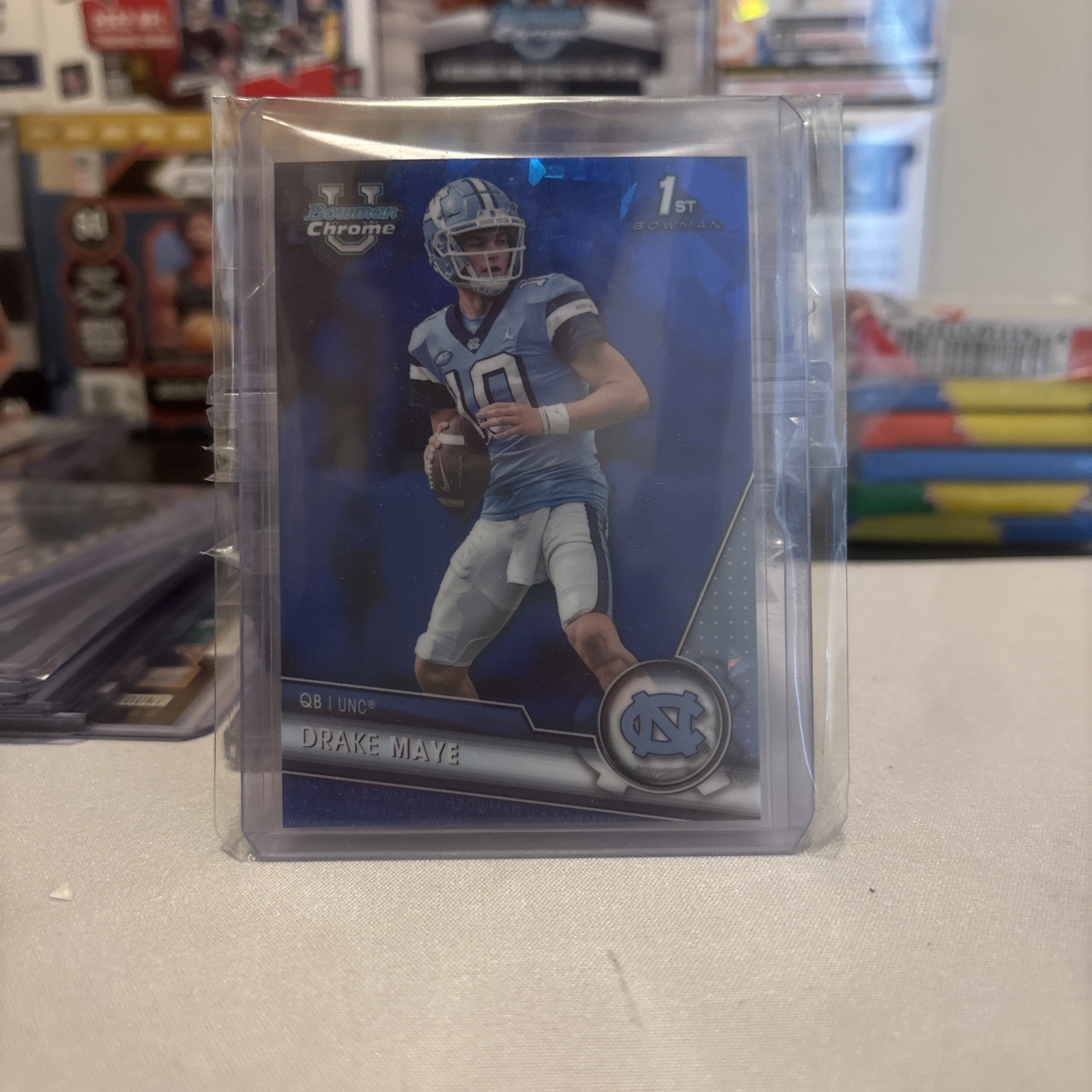 2023 Bowman University Chrome Sapphire Edition - Drake Maye #200 (RC)
