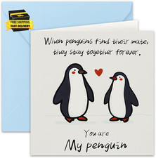 Valentines Day Cards for Him Her, Romantic Valentines Day Card for Wife Husband