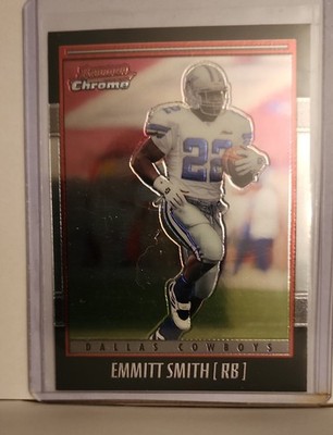 2001 Bowman Chrome - Emmitt Smith #1