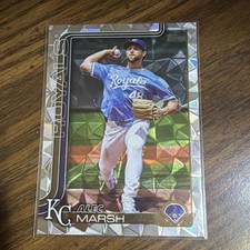 Topps 2024 Series 2 Alec Marsh Diamante Foilboard #607 Kansas City Royals MLB