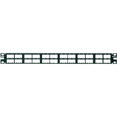 High-Density Modular Patch Panel Frame, 48 Ports, CPP48HDWBLY