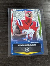 Kendrick Bourne Hypnotic Wild SSP 2025 Uno Elite Alt Jersey New England Patriots