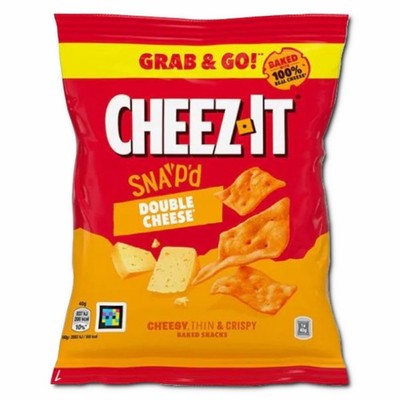 (32,25 /1kg) Cheez It Double Cheese, Gebäck, 40g Beutel