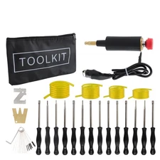 Pack-of-14 Carburetor Adjustment Tool Ignition Coil Spark Tester for 2-Cycle