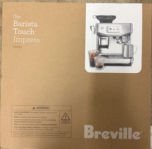NEW Breville Barista Touch Impresso Machine Espresso Acier inoxydable BES881