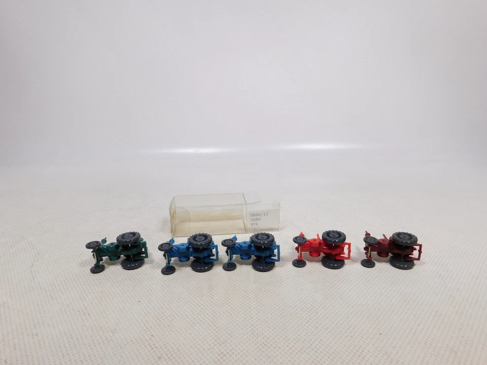 Bulldog Trattore Lanz 1:87 H0 5X Mint Ecc Box #EG963-0,5 - Immagine 3 di 4