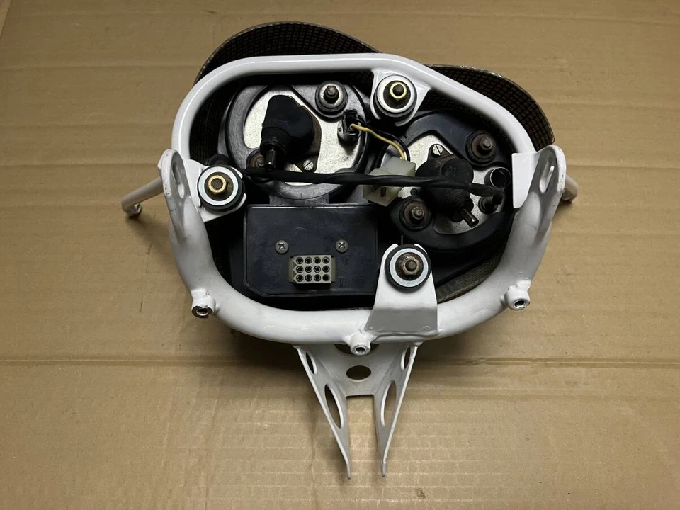 Raro conjunto de medidor genuino Ducati 900Ss estancia con cubierta de carbono búsqueda 400Ss 750Ss Foto 3 de 4