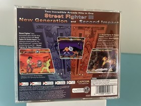 Street Fighter III: Double Impact (Sega Dreamcast, 2000) CIB Tested