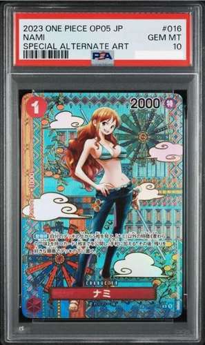 Nami R SP OP01-016 Japanese ONE PIECE Awakening of the New Era PSA 10