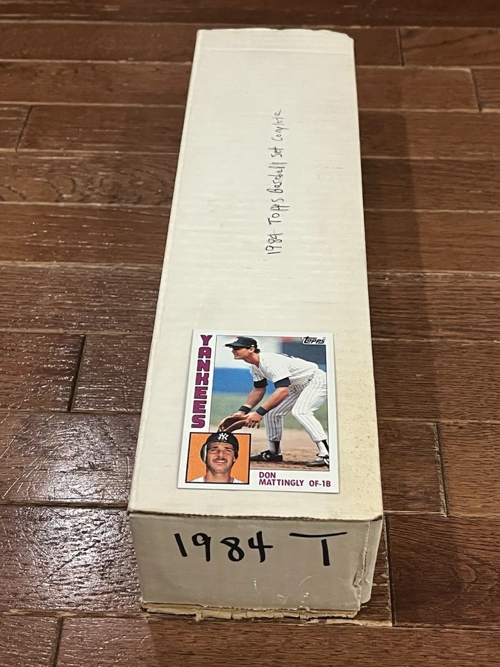 1984 Topps Baseball Complete Set 1-792 NM-MT Sharp! Mattingly Strawberry RC’s! - Image 3 of 3