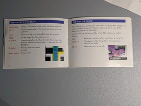 **No Game** Read Description - Gargoyle's Quest II 2 - Nintendo NES- Manual Only