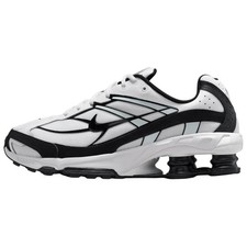 Nike Shox Ride 2 Breathable Running Shoes Unisex White Black IO4296-100