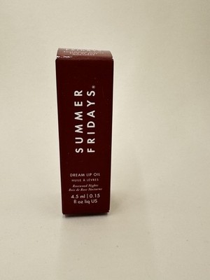 Summer Fridays Dream Lip Oil Rosewood Nights High-Shine Tint 4.5ml / 0.15 fl oz