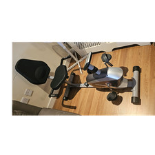 JLL Recumbent/Semi-Recumbent Exercise Bike Calorie Monitor Odometer Speed Grey